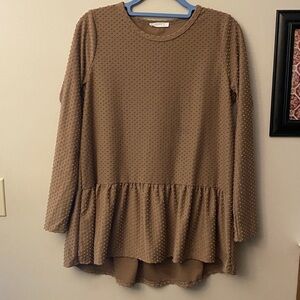 Reborn J Textured Brown Top